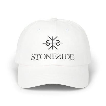Stylish Dad Cap with STONESIDE Embroidery, Trendy Adjustable Hat, Perfect Gift for Dads, Casual Wear, Summer Accessory, Unisex Fashion