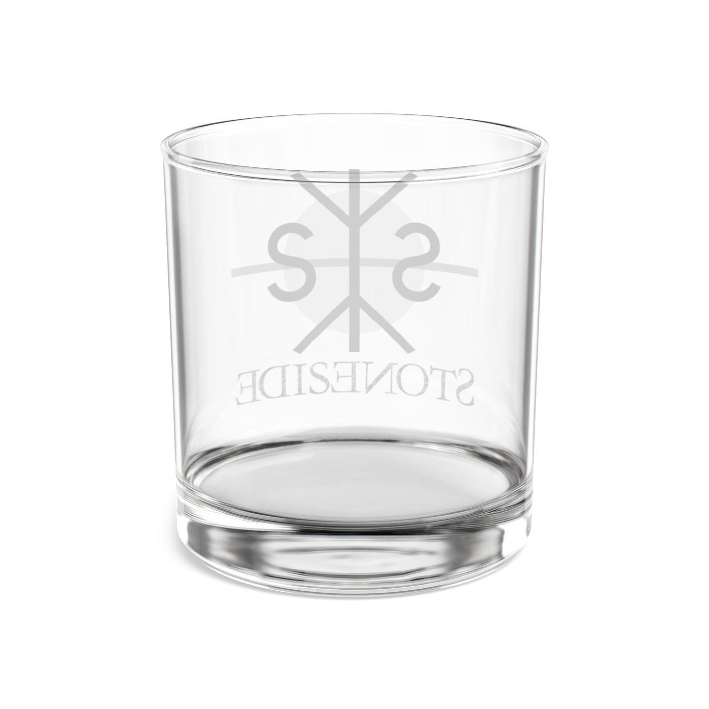 Stoneside 10oz Rocks Glass — Engraved Whiskey Tumbler