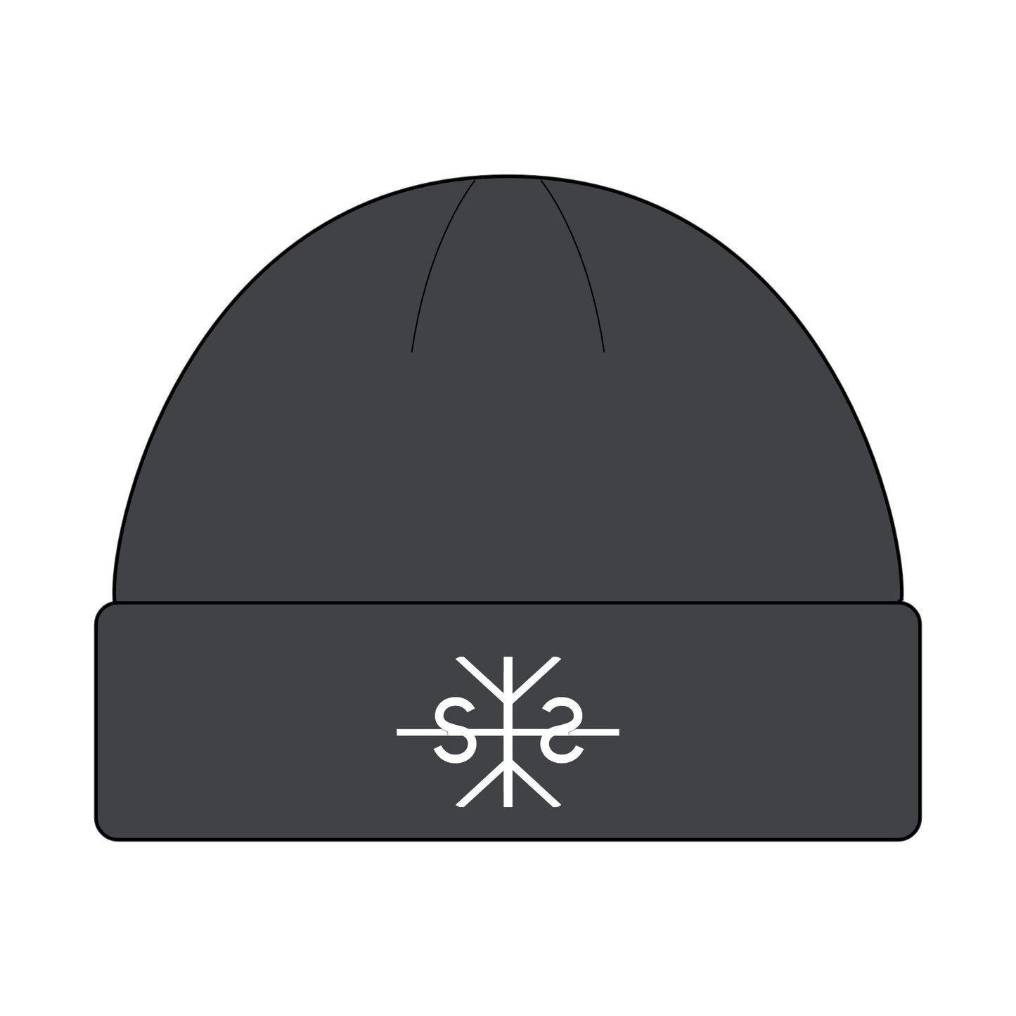 Stylish Cuff Beanie with Logo