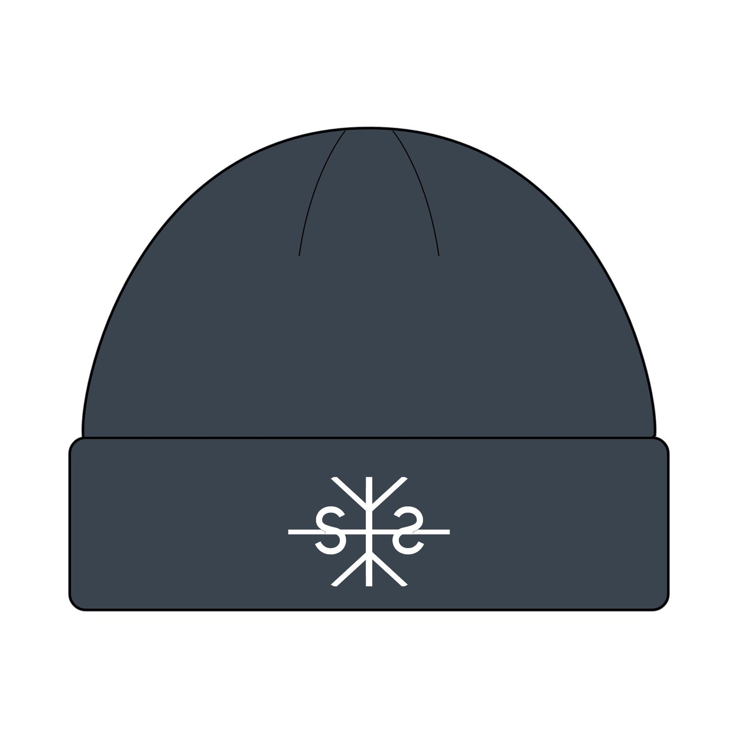 Stylish Cuff Beanie with Logo