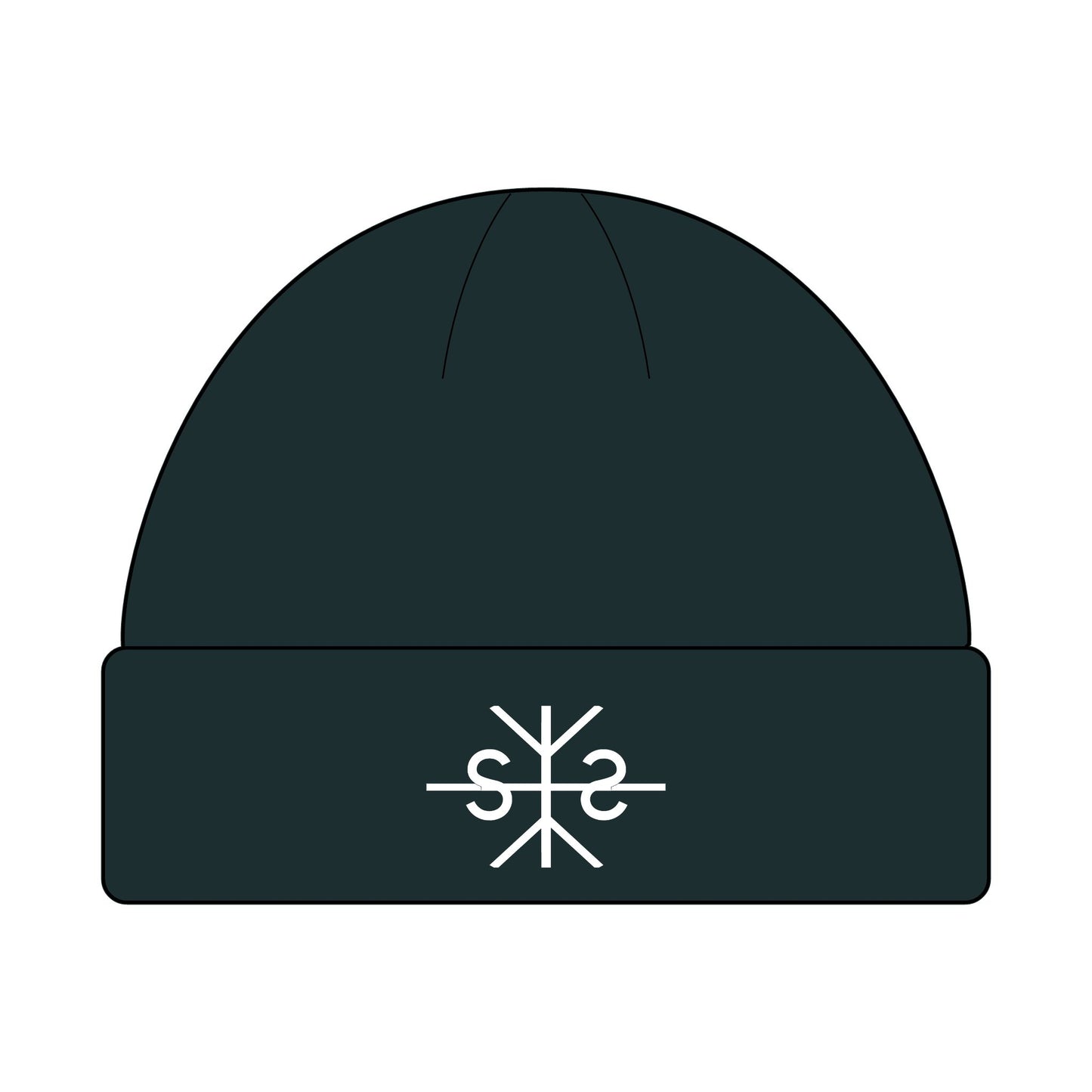 Stylish Cuff Beanie with Logo