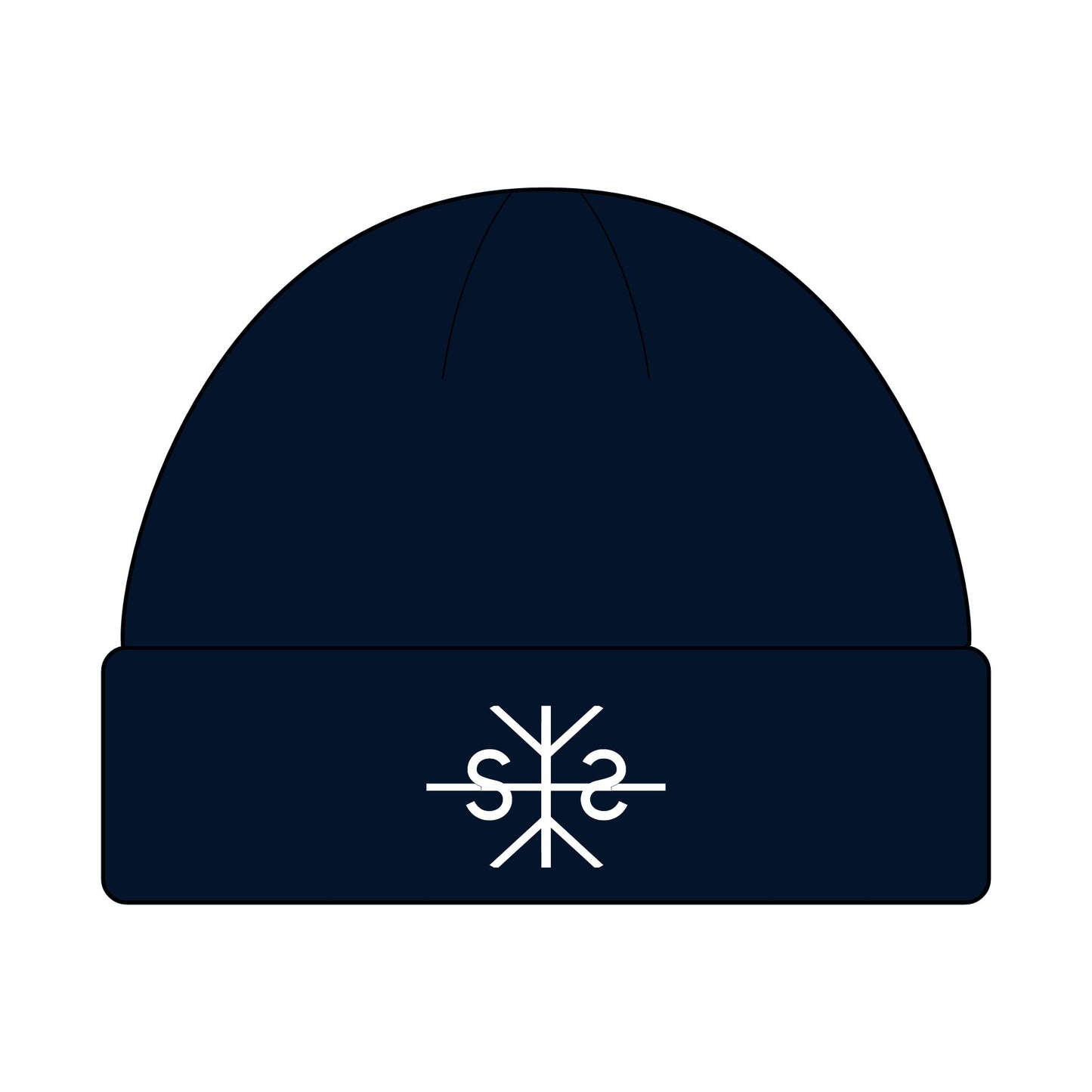 Stylish Cuff Beanie with Logo