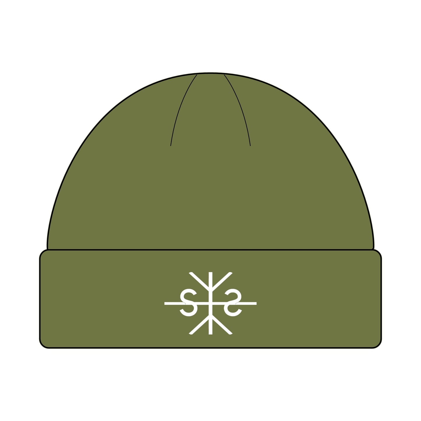 Stylish Cuff Beanie with Logo